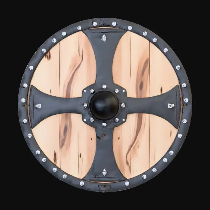 3D model for basic medieval shield