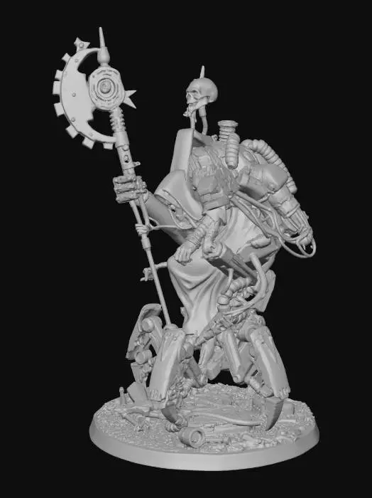 3D model for Mechanoid Sage