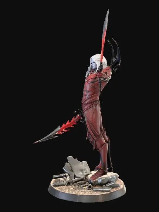 3D model for Darkblade Warrior