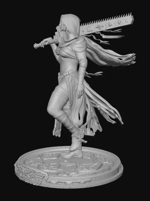 3D model for Warrior's Resolve