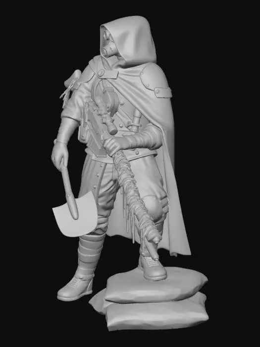 3D model for Verdant Raider