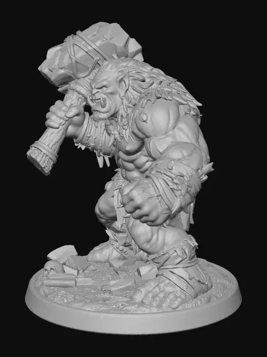 3D model for Stonebreaker Troll