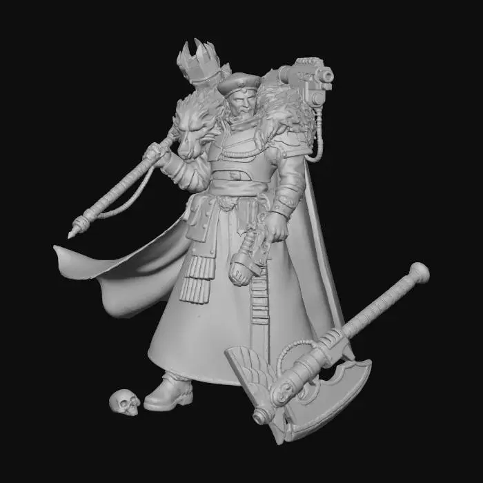 3D model for Warden of the Inferno
