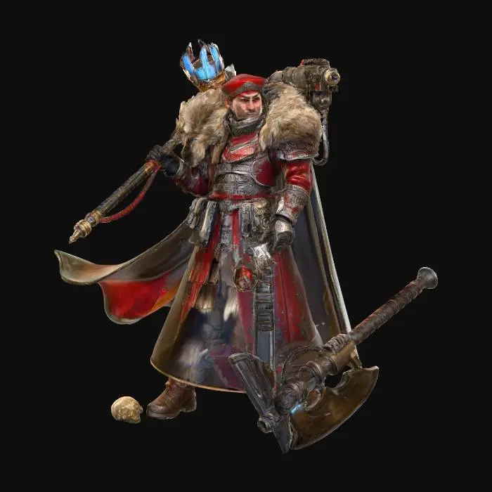 3D model for Warden of the Inferno