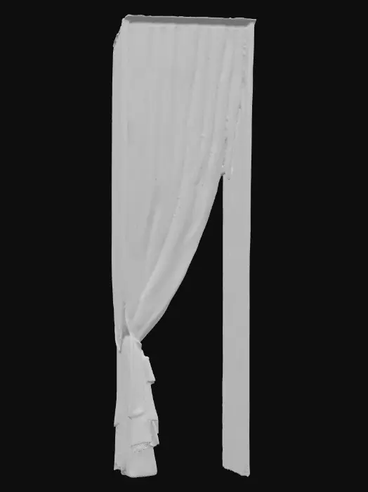3D model for Stage Left Curtain