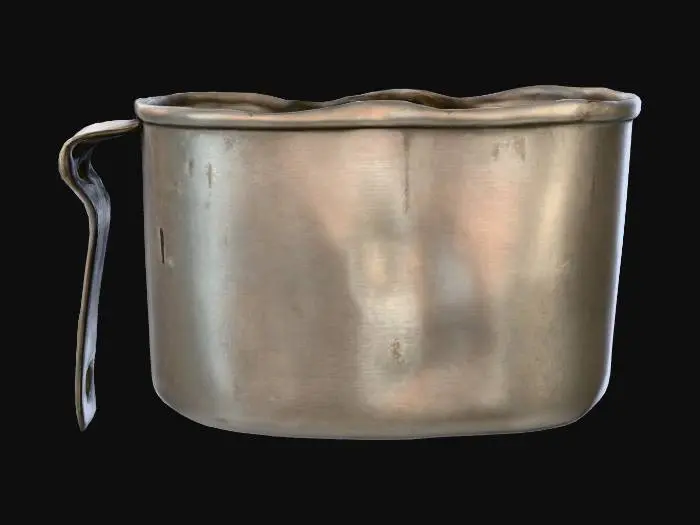 3D model for Metal canteen cup