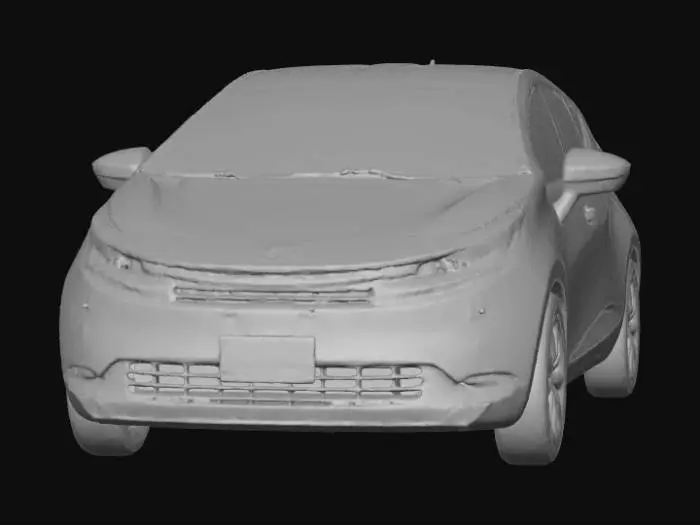 3D model for Silver Hatchback