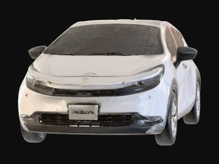 3D model for Silver Hatchback