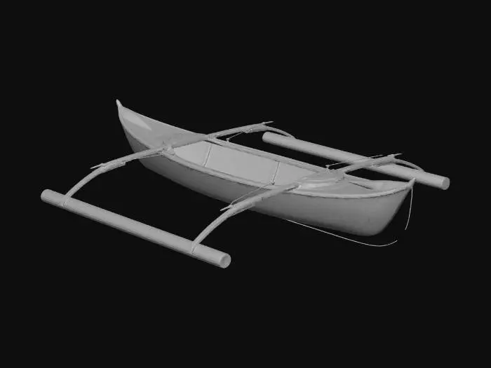 3D model for boat