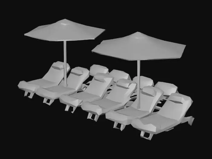 3D model for Relax by the Beach