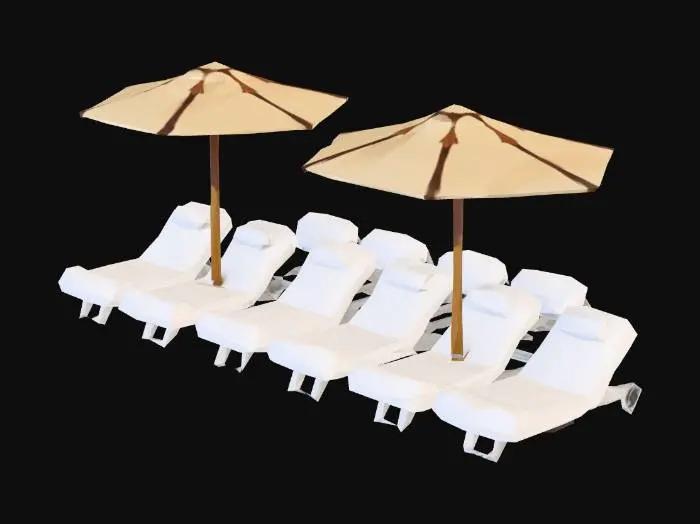 3D model for Relax by the Beach