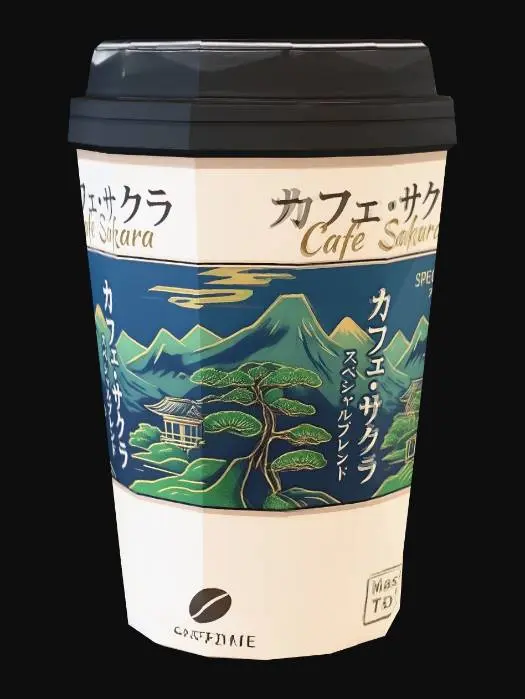 3D model for Meshy_AI_To_Go_Cup_0319005734_texture