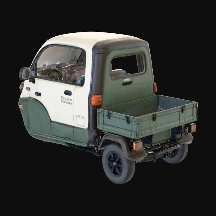 3D model for Three-Wheel Pickup Truck