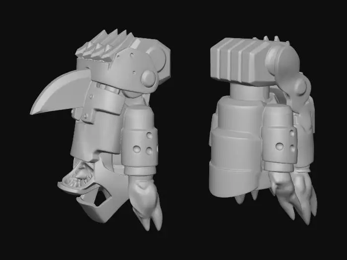 3D model for ニトロフィスト