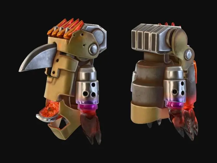 3D model for ニトロフィスト