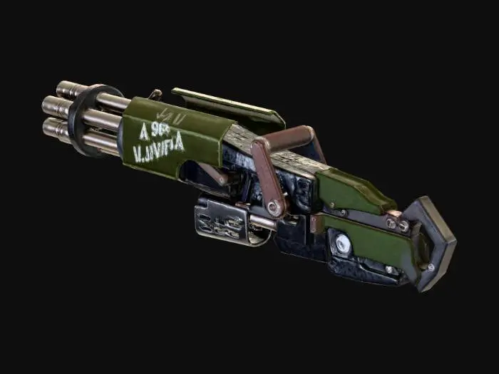 3D model for Hasta La Vista Minigun