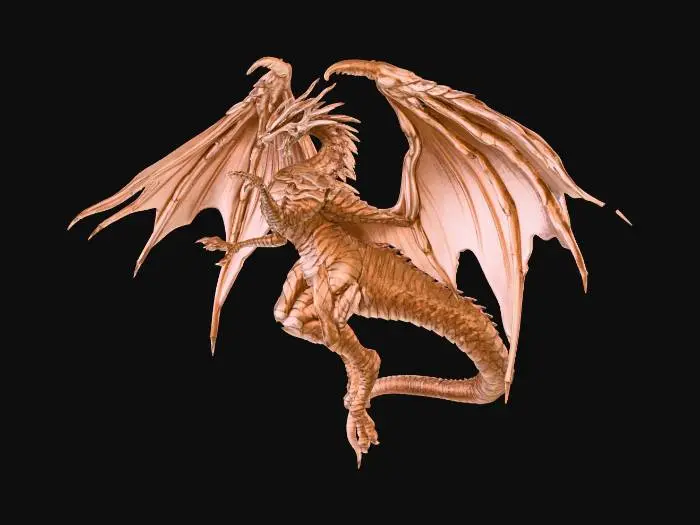 3D model for Mystic Dragon Airborne