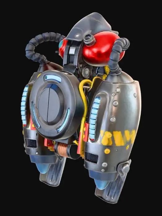 3D model for ジェットパック