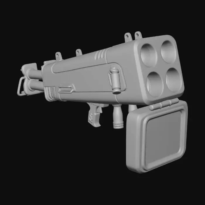 3D model for ロケットランチャー