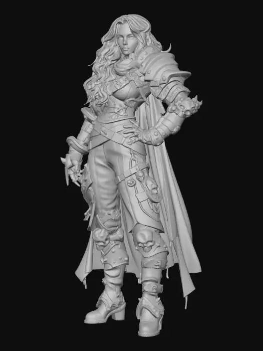 3D model for Warrior of Dawn
