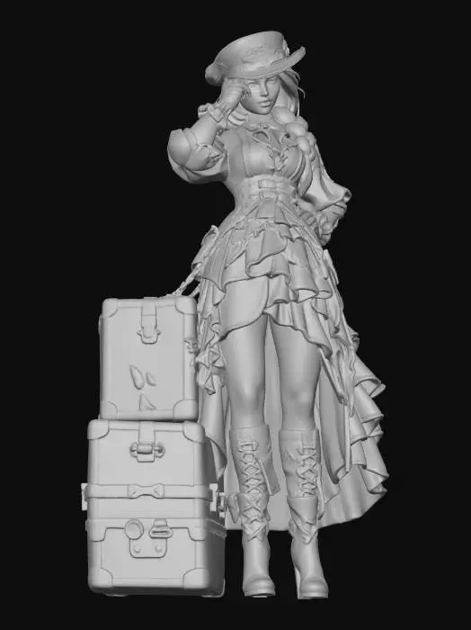 3D model for Adventurous Elegance