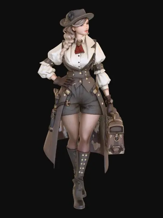 3D model for Stranger in Town