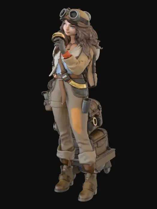 3D model for Traveller