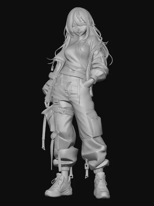 3D model for Casual Pose