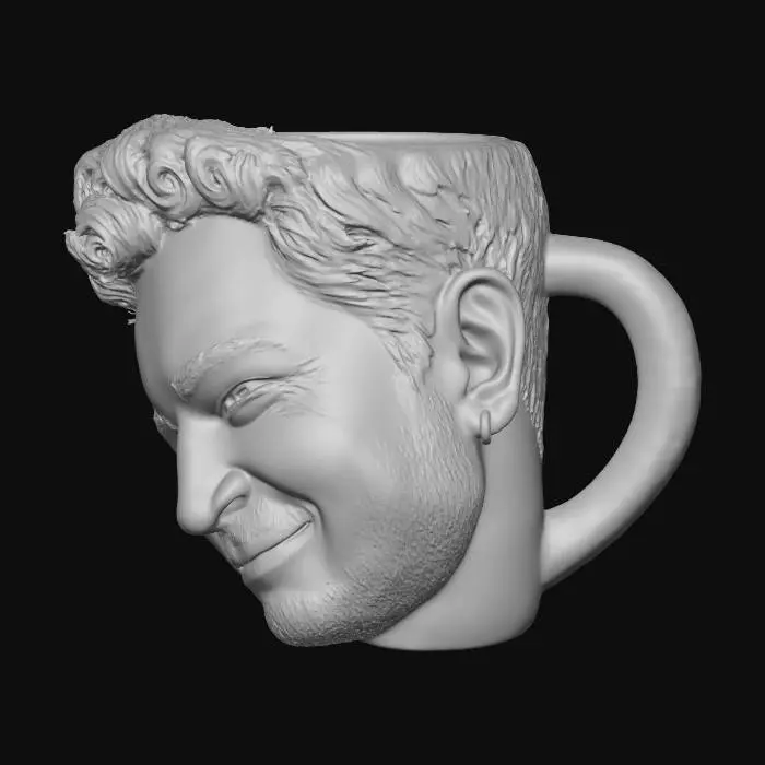 3D model for Mug Head Portrait