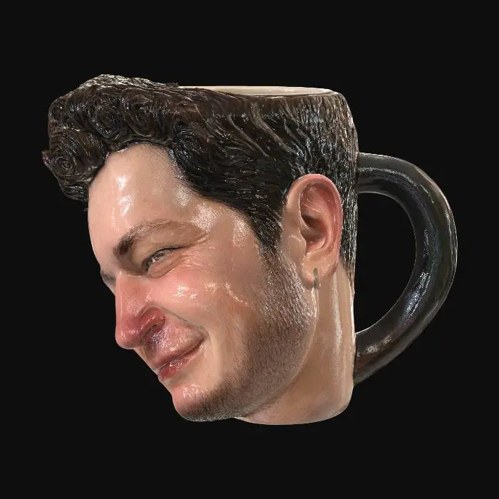 3D model for Mug Head Portrait