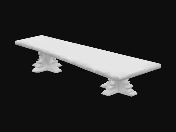 3D model for can you create a very stylized TABLE 
 from 16 century dutch royal 
