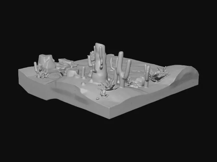 3D model for Desert Haven
