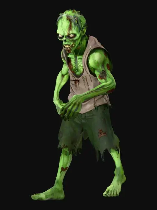 3D model for Zombie Lurker