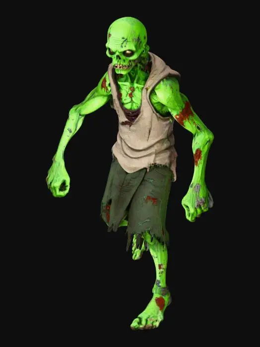 3D model for Zombie Lurker