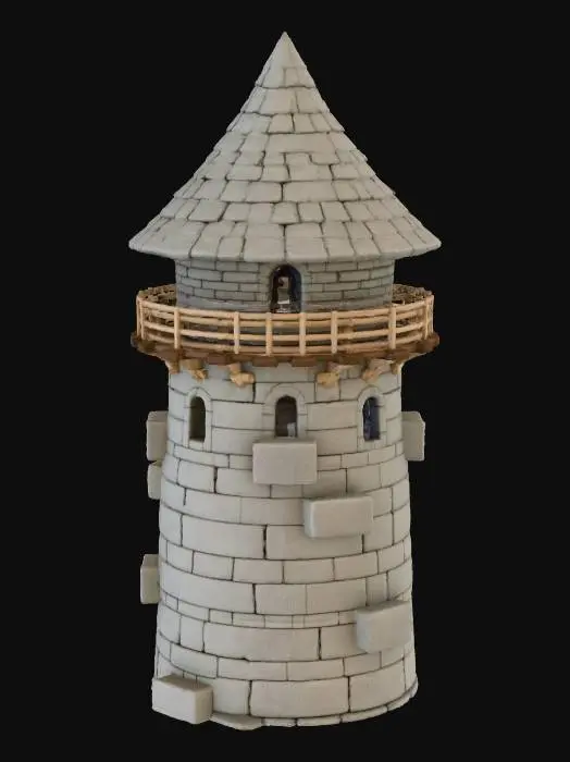 3D model for Stone Watchtower