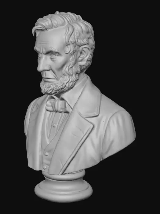 3D model for Statue of Resolve