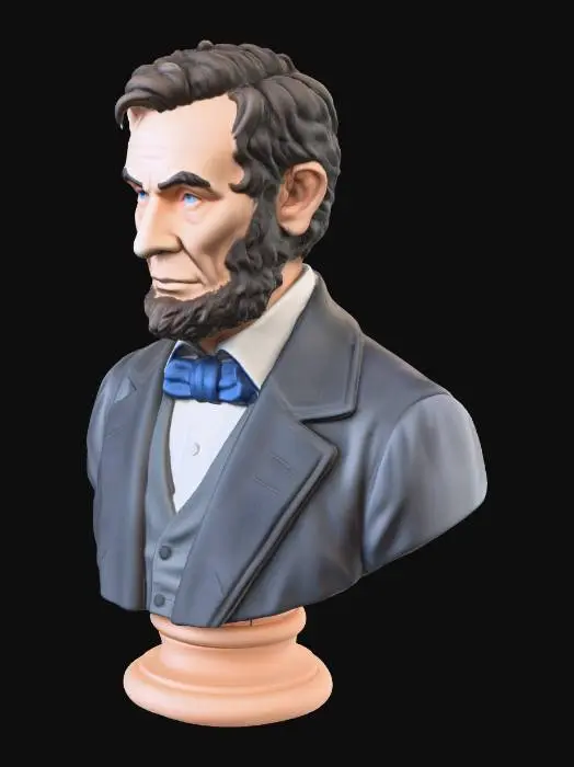 3D model for Statue of Resolve