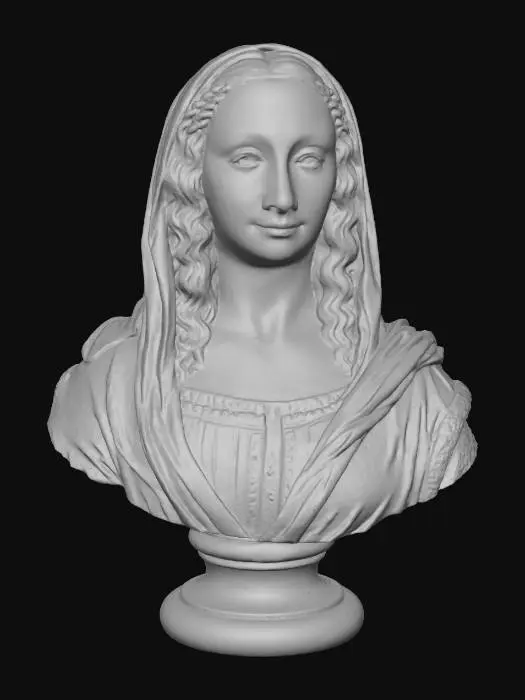 3D model for Renaissance Bust