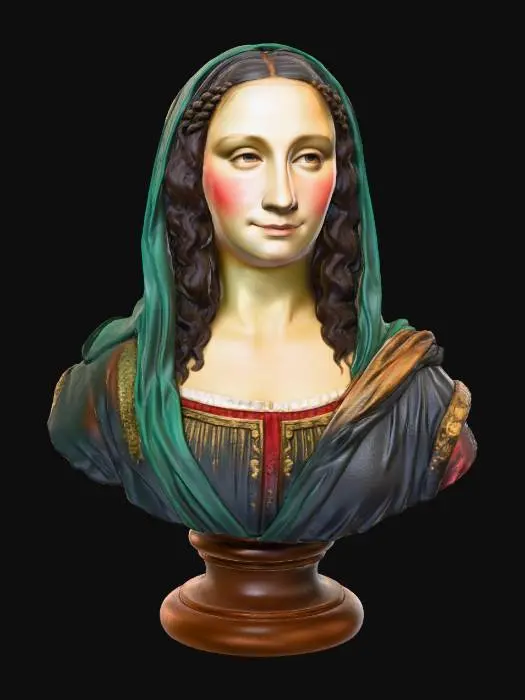 3D model for Renaissance Bust