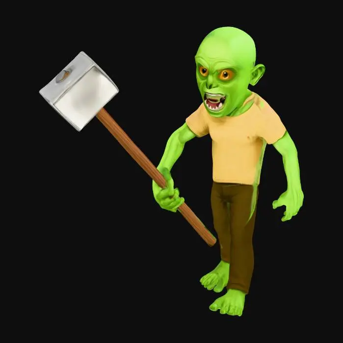 3D model for Goblin Warrior