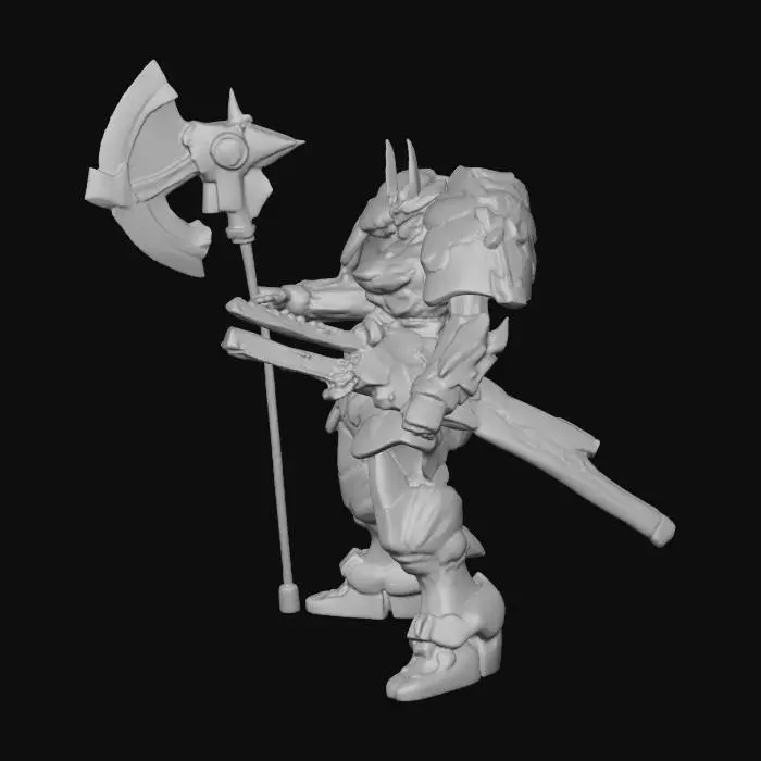 3D model for Crimson Vanguard