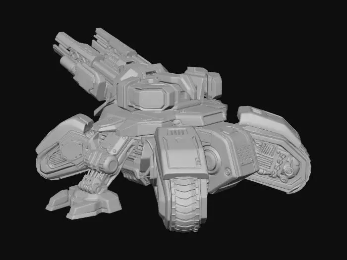 3D model for Siege Breaker Tank