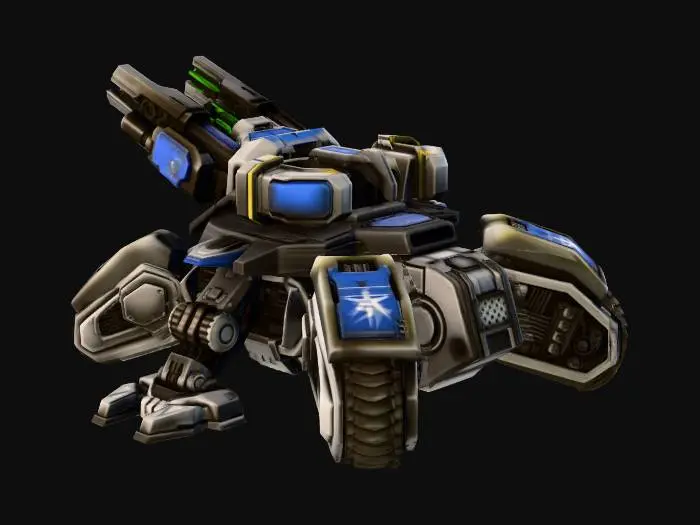 3D model for Siege Breaker Tank