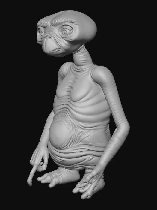 3D model for Alien Visitor