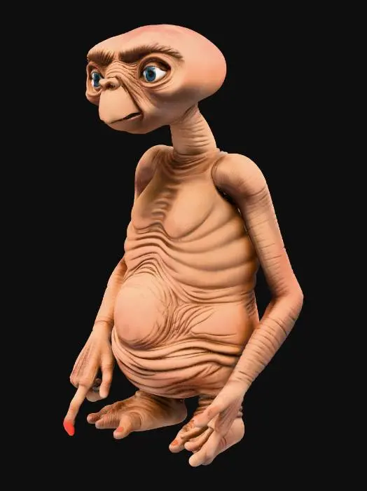 3D model for Alien Visitor