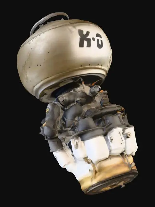 3D model for Rocket Engine Component