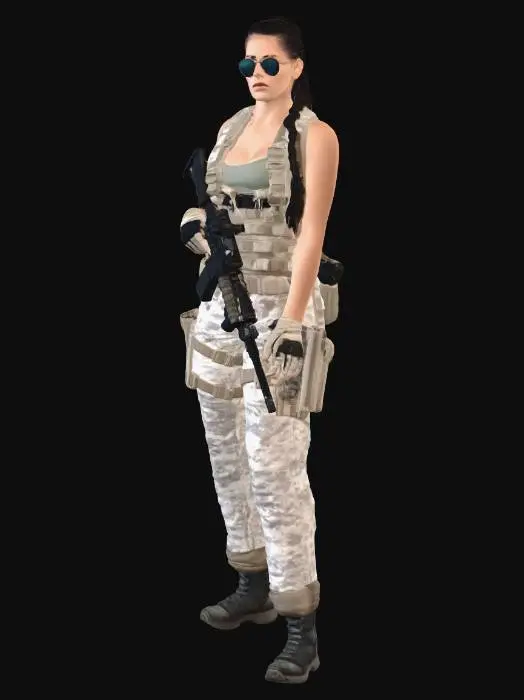 3D model for Desert Sentinel
