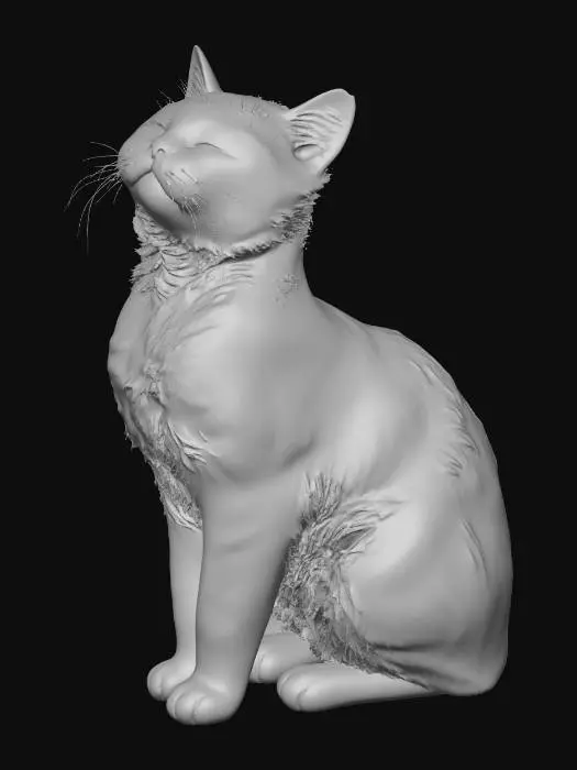 3D model for Sunlit Purr