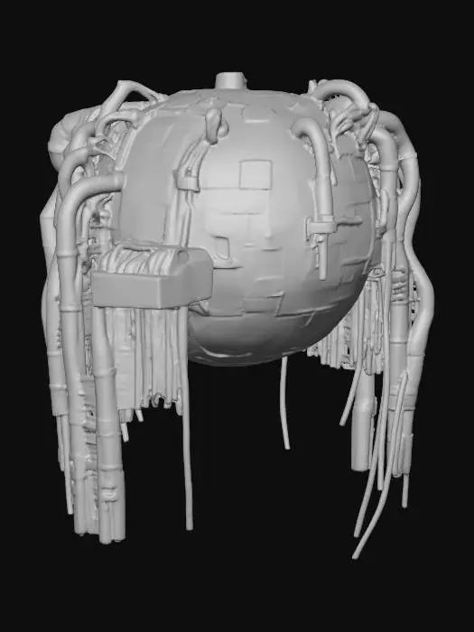 3D model for Iron Sphere of Tendrils