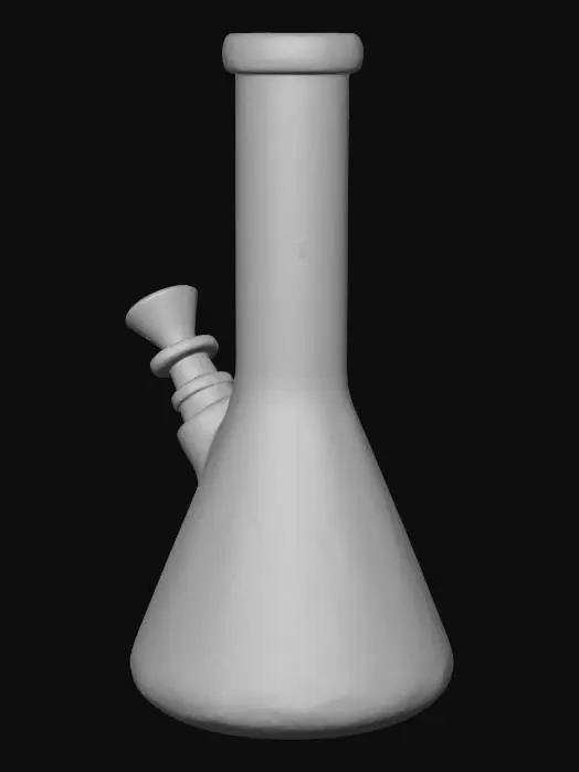 3D model for Glass Water Pipe